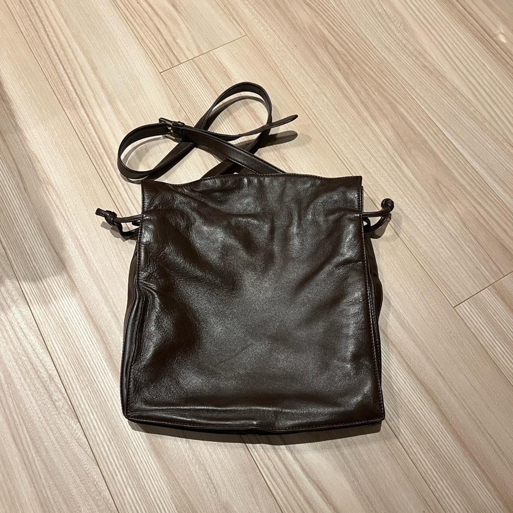Vintage Loewe Nappa Flamenco Drawstring Shoulder Bag - Picture 3 of 9